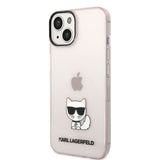 Husa Karl Lagerfeld compatibila cu iPhone 14 Plus, Transparent, policarbonat, Transparent