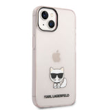 Husa Karl Lagerfeld compatibila cu iPhone 14 Plus, Transparent, policarbonat, Transparent