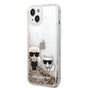 Husa Karl Lagerfeld compatibila cu iPhone 14 Plus, Transparent, policarbonat, Transparent