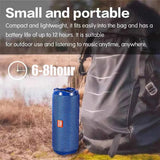 Boxa portabila Bluetooth TG-191, auriu inchis