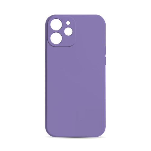Husa OEM compatibila cu iPhone 12 Pro Max, silicon, Mov