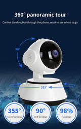 Camera de Supraveghere Smart VRT-Q6, 360°, 2MP HD, Interior