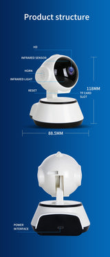 Camera de Supraveghere Smart VRT-Q6, 360°, 2MP HD, Interior