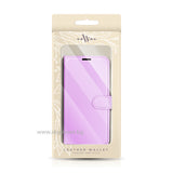 Husa tip carte OEM compatibila cu iPhone 13 Pro, MagSafe/Magnetic, piele, Alb