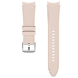 Curea silicon compatibila cu Watch 4 40mm, Watch 4 44mm, Bej