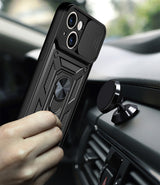 Husa telefon pentru Samsung Galaxy S26 Ultra, cu protectie camera, Neagra