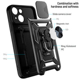 Husa telefon pentru Xiaomi Redmi Note 15 Pro Plus 5G, cu protectie camera, Neagra
