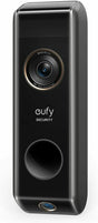 Sonerie video eufy Wireless Dual, 2K HD, 6 luni autonomie, Negru