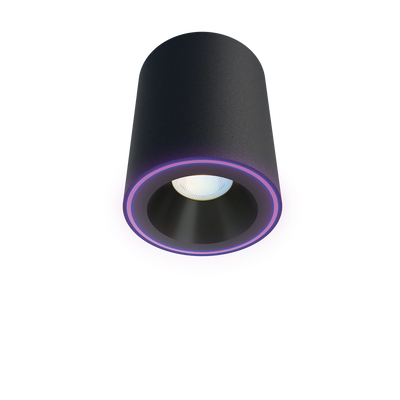 Spot LED Calex Smart Halo, RGB, 6.5W, 340 lm, IP20, Negru