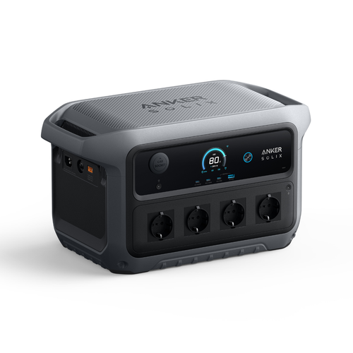 Statie de alimentare Anker Solix C2000 Gen 2, 2048Wh, 2400W, UPS, Gri