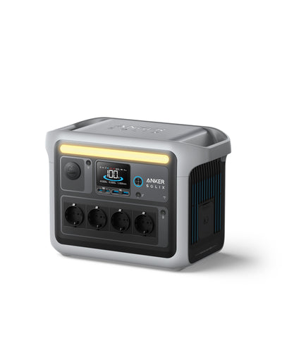 Statie alimentare portabila Anker Solix C1000X, 1056Wh, 1800W, LiFePO4