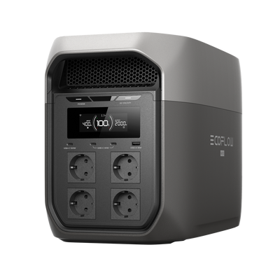 Statie alimentare portabila EcoFlow Delta 3 Max, 2048Wh, 2400W