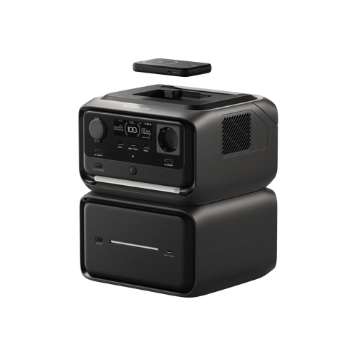 Statie alimentare portabila EcoFlow River 3 Max Plus, 858 Wh, cu inductie