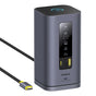 Adaptor Hub 11-in-1 pentru Mac, Baseus Spacemate, 4K, Smart Display, Gri