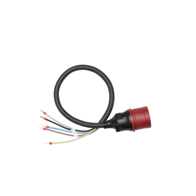 Stecher CEE 32A Trifazat Anker Solix, Negru
