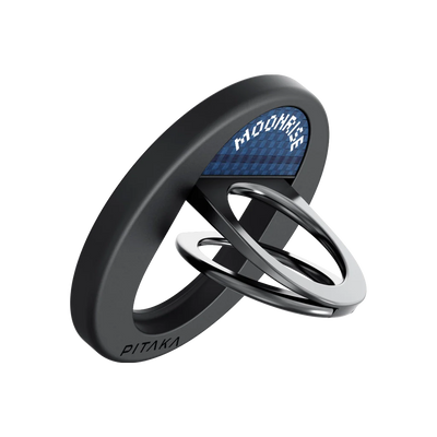 Suport inel Pitaka MagEZ Grip 3, Compatibil cu MagSafe, Moonrise