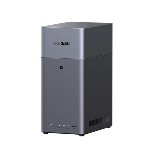 UGREEN Network Attached Storage DH2300 procesor A72+A53 8-Core CPU, 2-Bay, 4GB LPDDR4X, 4K HDMI + cablu HDMI