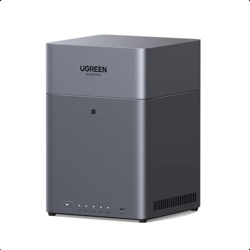 UGREEN Stocare in retea DH4300 Plus CPU A76+A55 8 Core, 4-Bay, 8GB LPDD4X, HDMI 4K, 2.5GbE LAN (Diskless)