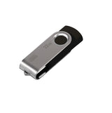 Stick USB GOODRAM UTS2 32GB, USB 2.0, Negru/Argintiu