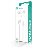 Cablu de date Nordic Lightning la USB-A, 2.0 m
