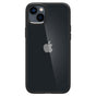 Husa Spigen compatibila cu iPhone 14 Plus, Transparent, TPU, Negru
