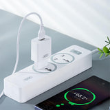 XO 220V 12W, USB-A, cable A-C, white - L99