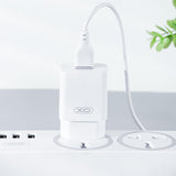 XO 220V 12W, USB-A, cable A-M, white - L99